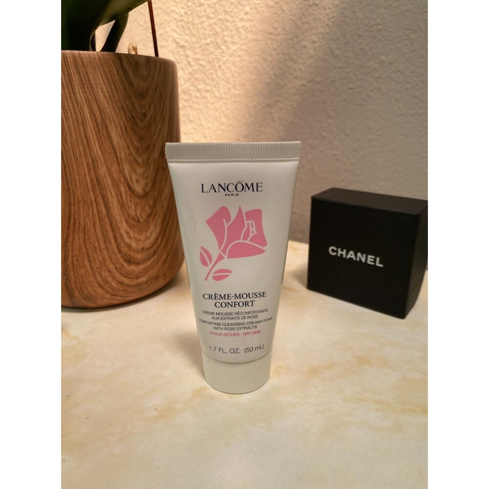 Lancome Creme Mousse Comfort Cleansing Creamy-Foam w Rose Extract 1.7oz
